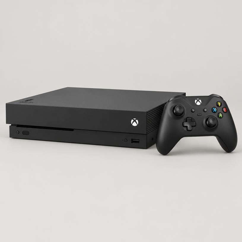 Žaidimų konsolė Xbox One X 1TB, juoda
